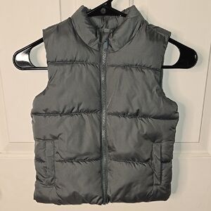 Gray Puffer Vest